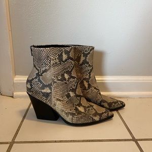 Dolce Vita Coltyn Snakeskin Bootie